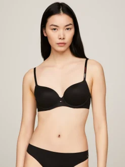 Biustonosze|Bielizna*Tommy Hilfiger Bardzo Miękki Biustonosz Demi-cup BLACK