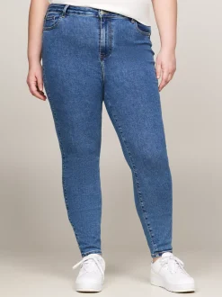 Jeansy*Tommy Hilfiger Bardzo Obcisłe Jeansy Curve Harlem ZEF