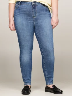 Jeansy*Tommy Hilfiger Bardzo Obcisłe Jeansy Harlem Z Kolekcji Curve BETH