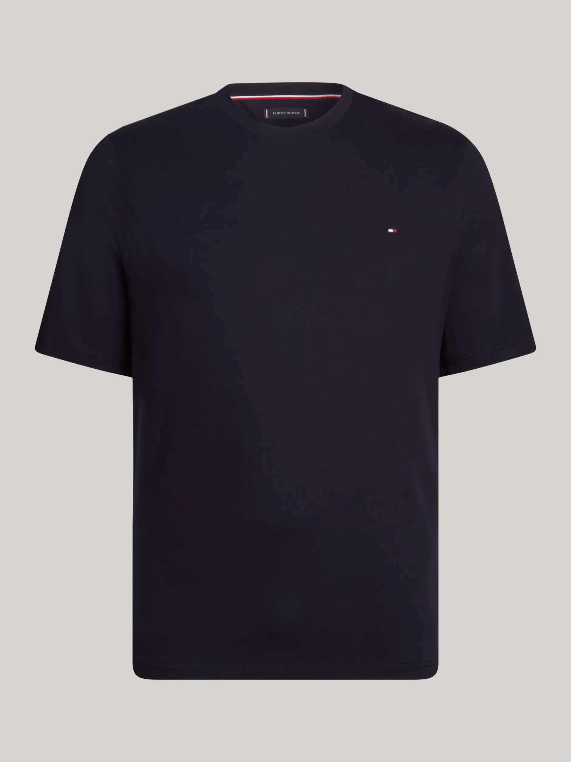 T-Shirty*Tommy Hilfiger Bardzo Wąski T-shirt Z Kolekcji Plus DESERT SKY