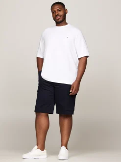 T-Shirty*Tommy Hilfiger Bardzo Wąski T-shirt Z Kolekcji Plus WHITE