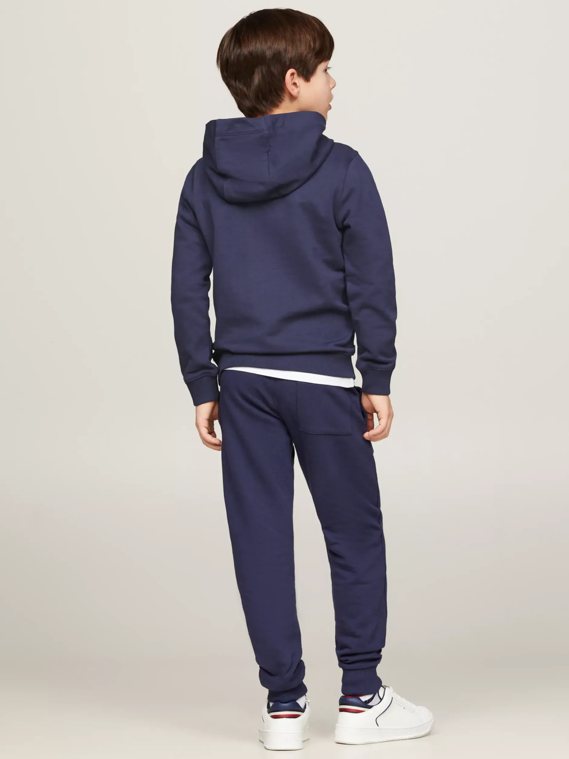 Bluzy Dresowe I Z Kapturem|Bluzy Dresowe I Z Kapturem*Tommy Hilfiger Bawełniana Bluza Essential Z Kapturem I Logo TWILIGHT NAVY