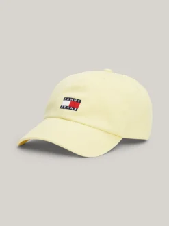 Czapki Z Daszkiem|Czapki I Szaliki*Tommy Hilfiger Bejsbolówka Heritage Z Wyhaftowaną Flagą LEMON TART