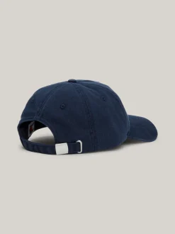 Czapki Z Daszkiem|Czapki I Szaliki*Tommy Hilfiger Bejsbolówka Z Podłużną Flagą DARK NIGHT NAVY