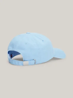 Czapki Z Daszkiem|Czapki I Szaliki*Tommy Hilfiger Bejsbolówka Z Podłużną Flagą VESSEL BLUE