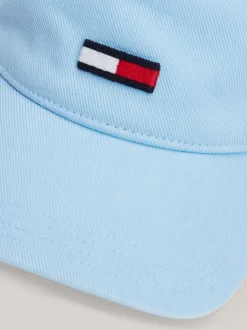 Czapki Z Daszkiem|Czapki I Szaliki*Tommy Hilfiger Bejsbolówka Z Podłużną Flagą VESSEL BLUE