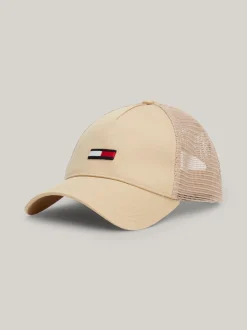 Czapki Z Daszkiem|Czapki I Szaliki*Tommy Hilfiger Bejsbolówka Z Siateczką I Podłużną Flagą GENTLE GOLD