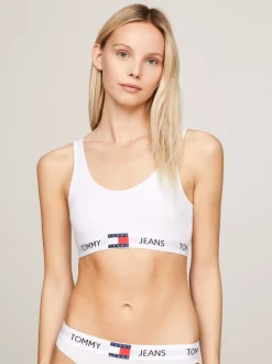 Biustonosze|Bielizna*Tommy Hilfiger Biustonosz Bralette Bez Podszewki Heritage WHITE