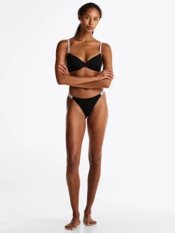 Biustonosze|Bielizna*Tommy Hilfiger Biustonosz Push-up Bez Fiszbin Z Logo Heritage BLACK