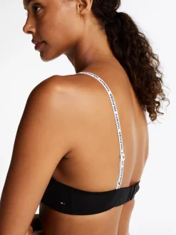 Biustonosze|Bielizna*Tommy Hilfiger Biustonosz Push-up Bez Fiszbin Z Logo Heritage BLACK