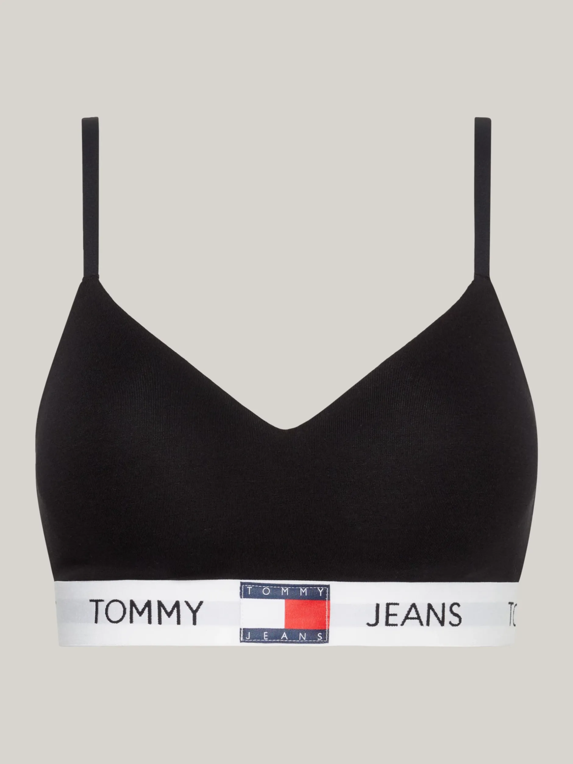 Biustonosze|Bielizna*Tommy Hilfiger Biustonosz Push-up Typu Bralette Heritage Z Logo BLACK