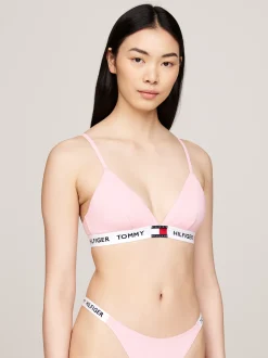Biustonosze|Bielizna*Tommy Hilfiger Biustonosz TH Heritage Z Logo BALLET PINK