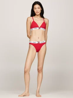 Biustonosze|Bielizna*Tommy Hilfiger Biustonosz TH Heritage Z Logo PRIMARY RED