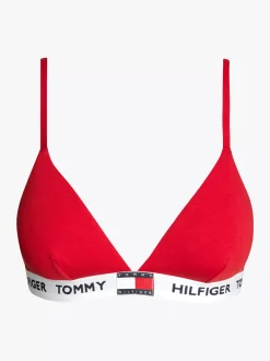 Biustonosze|Bielizna*Tommy Hilfiger Biustonosz TH Heritage Z Logo PRIMARY RED