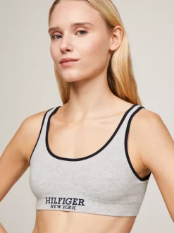Biustonosze|Bielizna*Tommy Hilfiger Biustonosz Typu Bralette Hilfiger Monotype LIGHT GREY HEATHER