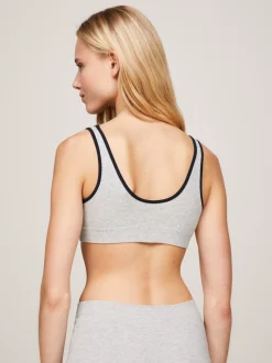 Biustonosze|Bielizna*Tommy Hilfiger Biustonosz Typu Bralette Hilfiger Monotype LIGHT GREY HEATHER