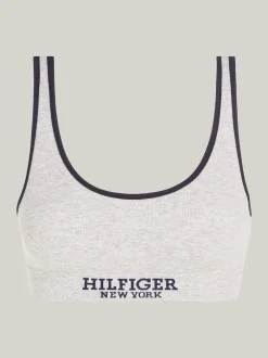 Biustonosze|Bielizna*Tommy Hilfiger Biustonosz Typu Bralette Hilfiger Monotype LIGHT GREY HEATHER