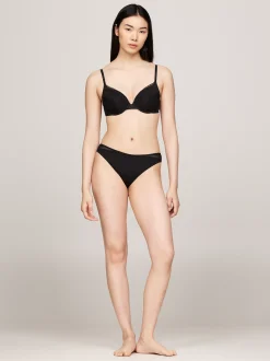 Biustonosze|Bielizna*Tommy Hilfiger Biustonosz Typu Push-up Z Głębokim Dekoltem BLACK