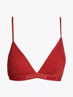 Biustonosze|Bielizna*Tommy Hilfiger Biustonosz Z Logo Hilfiger Monotype DARK MAGMA