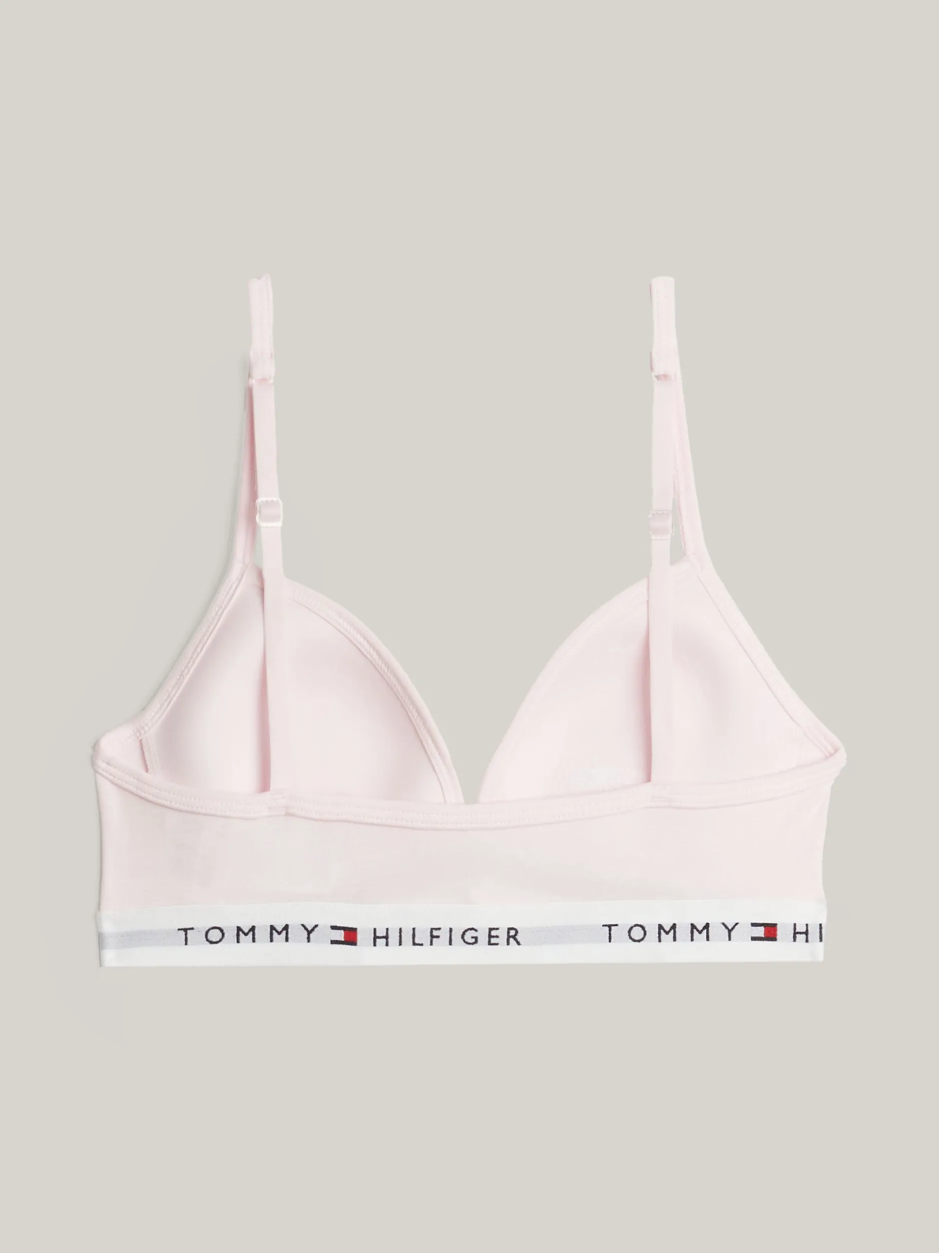 Bielizna & Skarpetki*Tommy Hilfiger Biustonosz Z Trójkatnymi Miseczkami LIGHT PINK