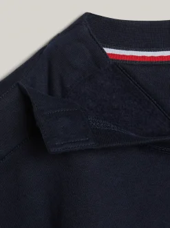 Bluzy Dresowe & Z Kapturem*Tommy Hilfiger Bluza Adaptive Z Logo DESERT SKY