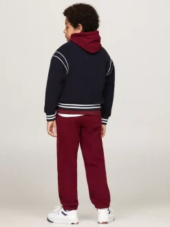 Bluzy Dresowe I Z Kapturem|Bluzy Dresowe I Z Kapturem*Tommy Hilfiger Bluza Bomber Z Polaru DESERT SKY