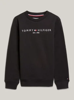 Bluzy Dresowe I Z Kapturem|Bluzy Dresowe I Z Kapturem*Tommy Hilfiger Bluza Essential Z Logo BLACK