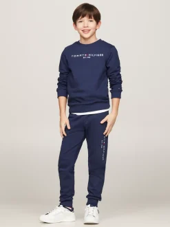 Bluzy Dresowe I Z Kapturem|Bluzy Dresowe I Z Kapturem*Tommy Hilfiger Bluza Essential Z Logo TWILIGHT NAVY