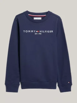 Bluzy Dresowe I Z Kapturem|Bluzy Dresowe I Z Kapturem*Tommy Hilfiger Bluza Essential Z Logo TWILIGHT NAVY