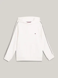 Bluzy Dresowe I Z Kapturem*Tommy Hilfiger Bluza O Regularnym Kroju Z Kapturem ANCIENT WHITE