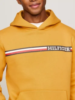 Bluzy Dresowe & Z Kapturem*Tommy Hilfiger Bluza O Regularnym Kroju Z Kapturem CITY YELLOW