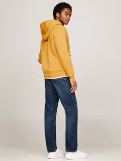 Bluzy Dresowe & Z Kapturem*Tommy Hilfiger Bluza O Regularnym Kroju Z Kapturem CITY YELLOW