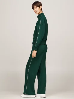 Bluzy Dresowe & Z Kapturem*Tommy Hilfiger Bluza Sport O Luźnym Kroju Z Zamkiem ORNAMENTAL GREEN