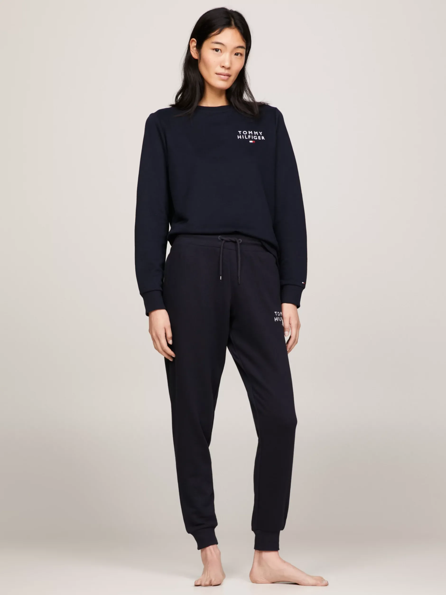 Stroje Domowe*Tommy Hilfiger Bluza TH Original Z Logo DESERT SKY