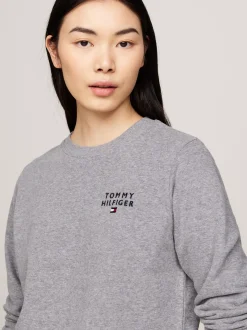 Stroje Domowe*Tommy Hilfiger Bluza TH Original Z Logo MID GREY HT