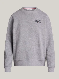 Stroje Domowe*Tommy Hilfiger Bluza TH Original Z Logo MID GREY HT