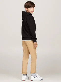 Bluzy Dresowe I Z Kapturem|Bluzy Dresowe I Z Kapturem*Tommy Hilfiger Bluza Z Haftowaną Flagą BLACK