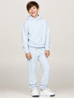 Bluzy Dresowe I Z Kapturem|Bluzy Dresowe I Z Kapturem*Tommy Hilfiger Bluza Z Haftowaną Flagą BREEZY BLUE