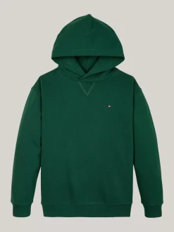 Bluzy Dresowe I Z Kapturem|Bluzy Dresowe I Z Kapturem*Tommy Hilfiger Bluza Z Haftowaną Flagą ORNAMENTAL GREEN