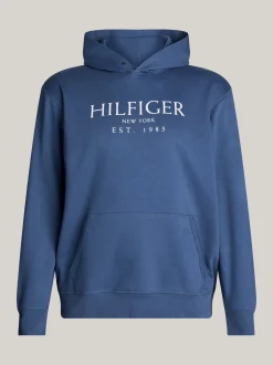 Bluzy Dresowe & Z Kapturem*Tommy Hilfiger Bluza Z Kapturem I Logo Z Kolekcji Plus AEGEAN SEA