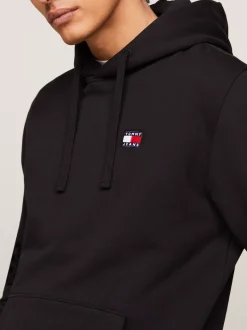 Bluzy Dresowe & Z Kapturem*Tommy Hilfiger Bluza Z Kapturem I Naszywką Tommy BLACK