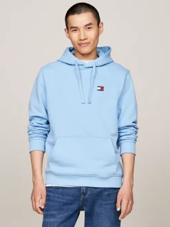 Bluzy Dresowe & Z Kapturem*Tommy Hilfiger Bluza Z Kapturem I Naszywką Tommy WESTSIDE BLUE