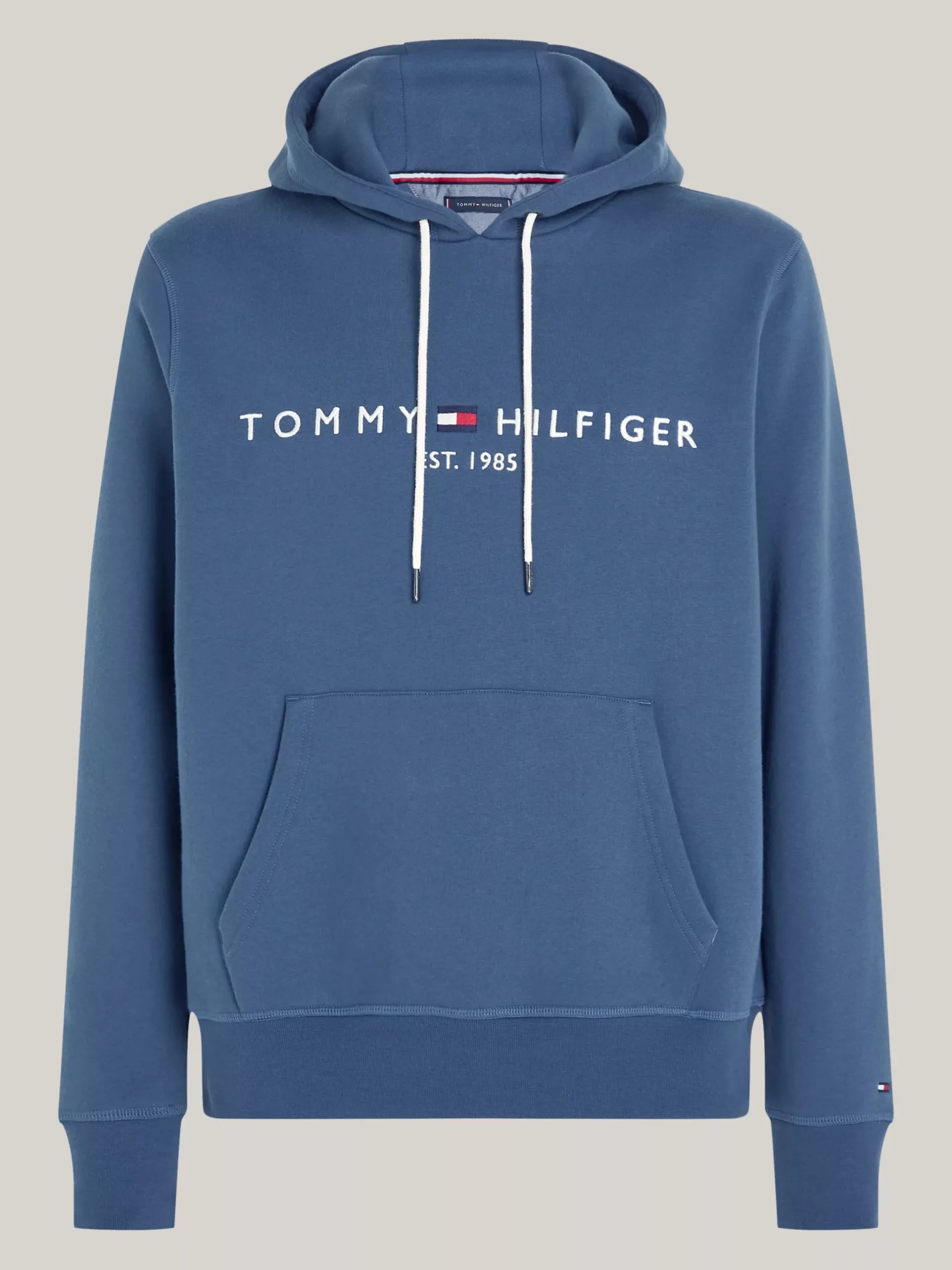 Bluzy Dresowe & Z Kapturem*Tommy Hilfiger Bluza Z Kapturem I Wyhaftowanym Logo AEGEAN SEA
