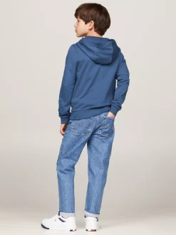 Bluzy Dresowe I Z Kapturem|Bluzy Dresowe I Z Kapturem*Tommy Hilfiger Bluza Z Kapturem I Zapięciem Na Zamek AEGEAN SEA
