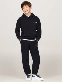Bluzy Dresowe I Z Kapturem|Bluzy Dresowe I Z Kapturem*Tommy Hilfiger Bluza Z Kapturem Z Logo Hilfiger Monotype DESERT SKY
