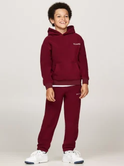Bluzy Dresowe I Z Kapturem|Bluzy Dresowe I Z Kapturem*Tommy Hilfiger Bluza Z Kapturem Z Logo Hilfiger Monotype DEEP ROUGE