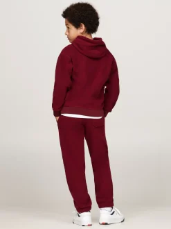 Bluzy Dresowe I Z Kapturem|Bluzy Dresowe I Z Kapturem*Tommy Hilfiger Bluza Z Kapturem Z Logo Hilfiger Monotype DEEP ROUGE