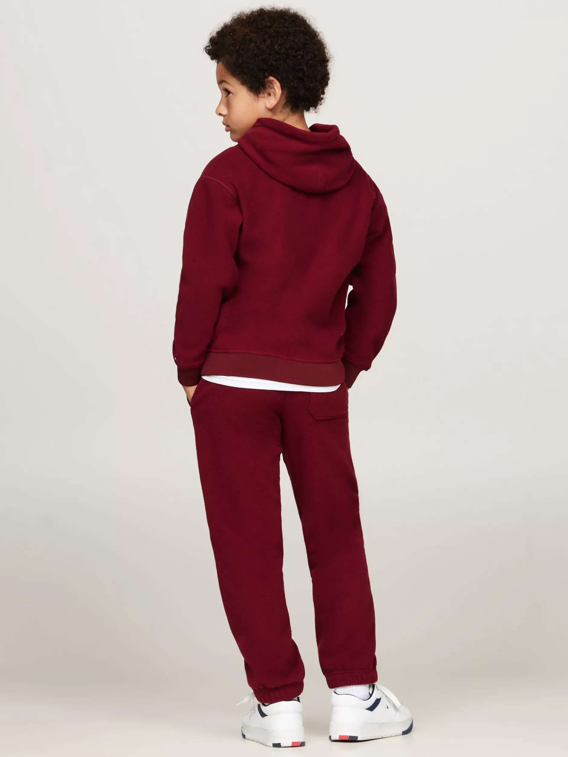Bluzy Dresowe I Z Kapturem|Bluzy Dresowe I Z Kapturem*Tommy Hilfiger Bluza Z Kapturem Z Logo Hilfiger Monotype DEEP ROUGE