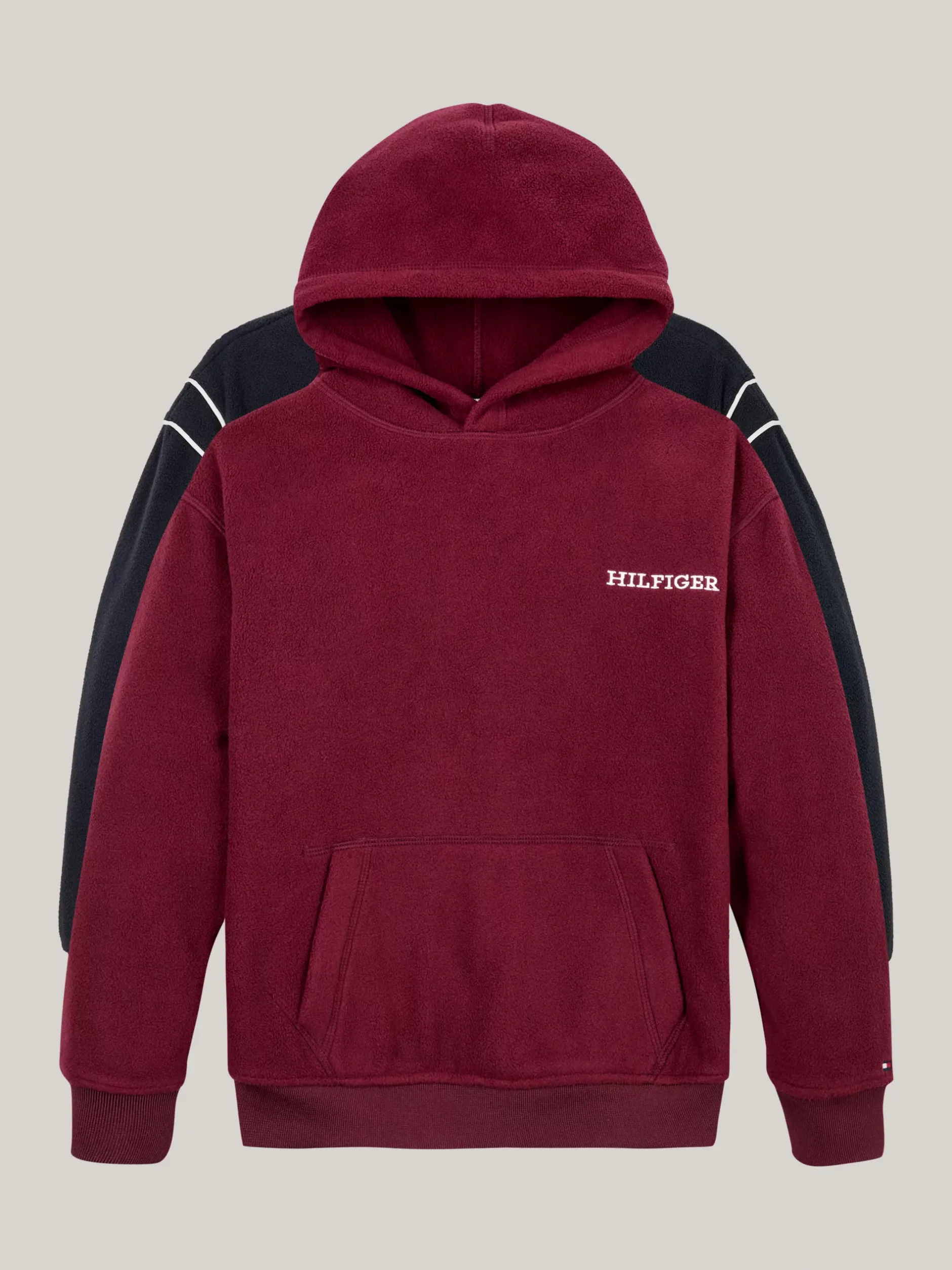 Bluzy Dresowe I Z Kapturem|Bluzy Dresowe I Z Kapturem*Tommy Hilfiger Bluza Z Kapturem Z Logo Hilfiger Monotype DEEP ROUGE