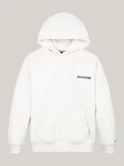 Bluzy Dresowe I Z Kapturem|Bluzy Dresowe I Z Kapturem*Tommy Hilfiger Bluza Z Kapturem Z Logo Hilfiger Monotype ANCIENT WHITE